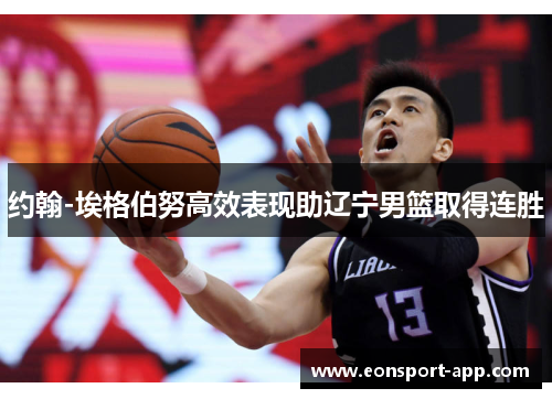 约翰-埃格伯努高效表现助辽宁男篮取得连胜